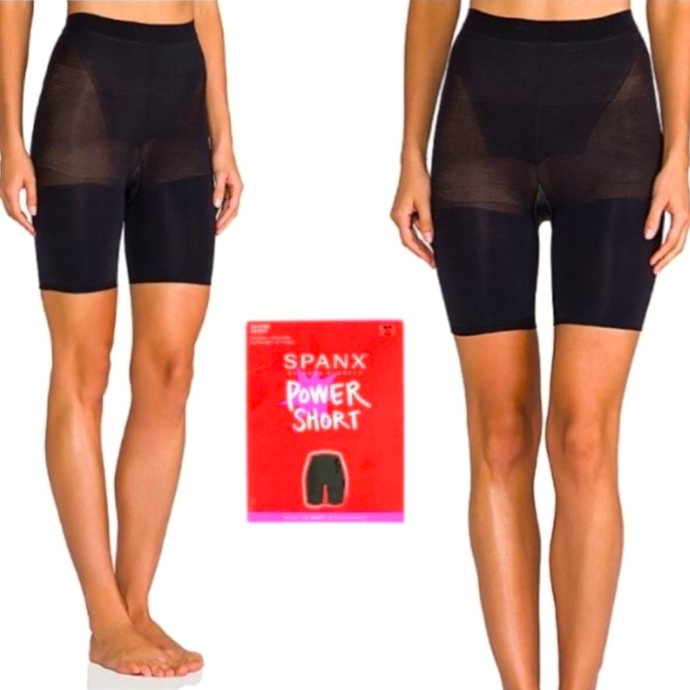 Spanx Power Shorts Women Color Black Size S
